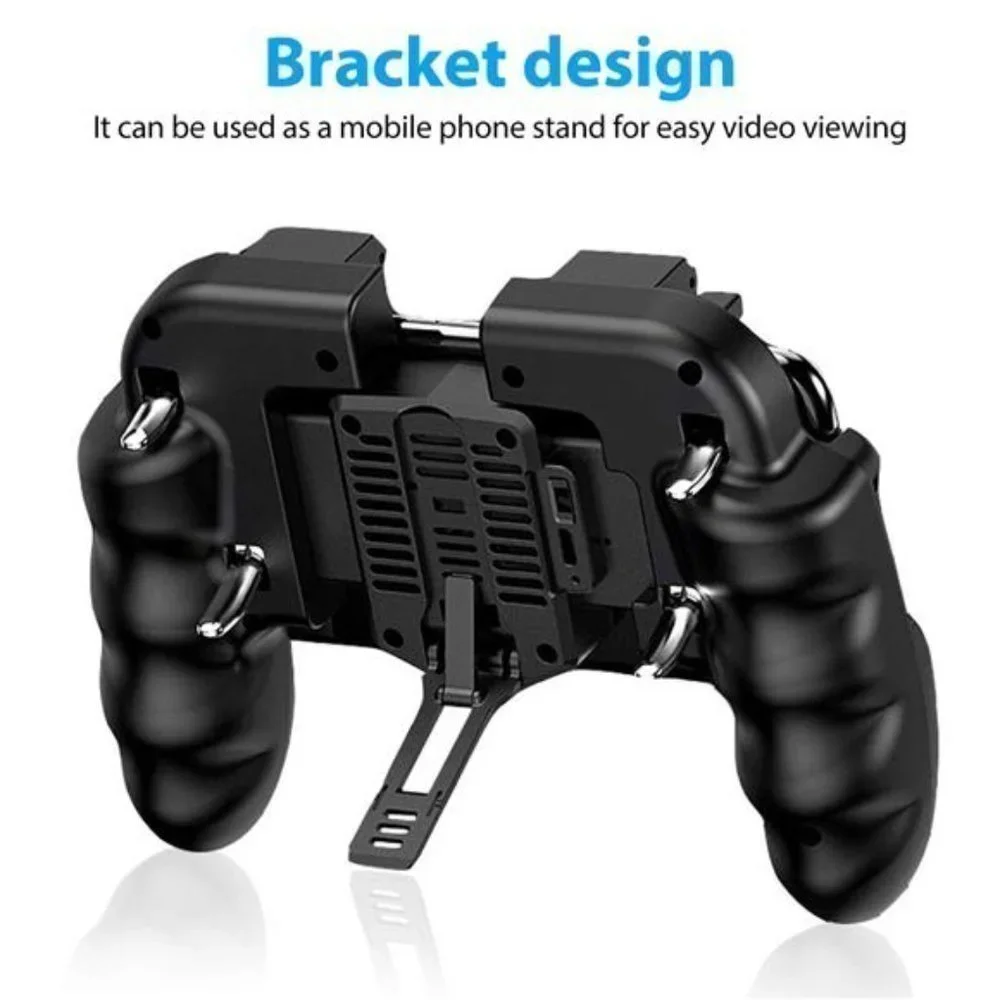 NEW Mobile Phone Game Controller +Cooling Fan for Android iOS